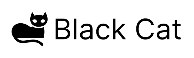 Black Cat Website Design logo